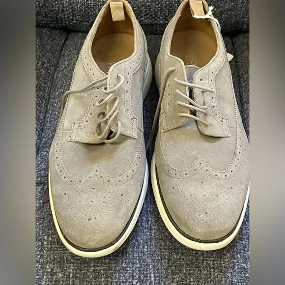 Geox | Shoes | Geox Respira Grey Suede Mens 1 | Poshmark display picture 1